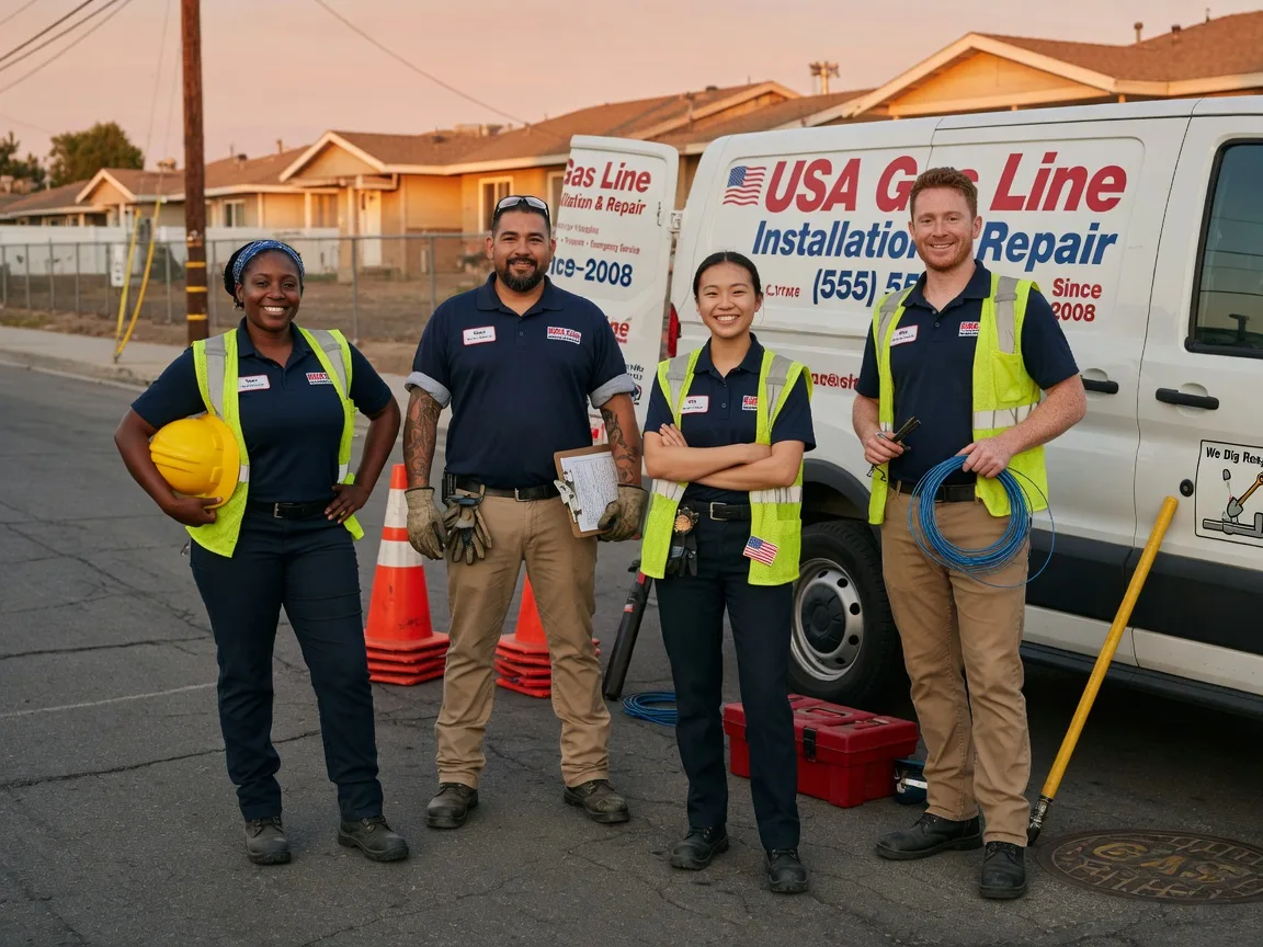 Gas Line Installation company in Waka, TX